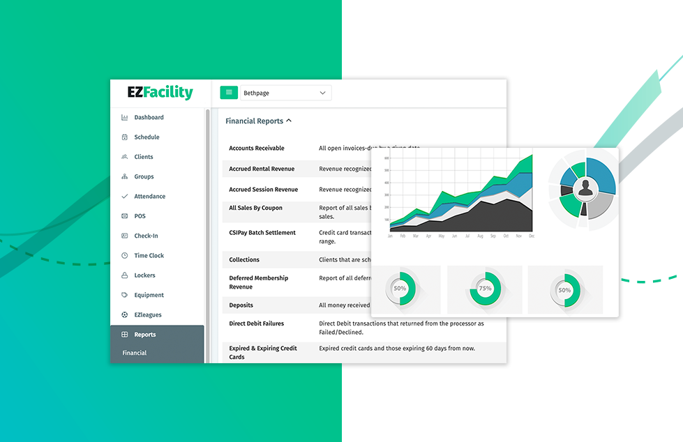 Enhanced Reports from EZFacility